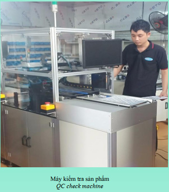 Máy kiểm tra sản phẩm - Cơ Khí Vaitech - Công Ty TNHH Kỹ Thuật Công Nghiệp Và Tự Động Hóa Việt Nam